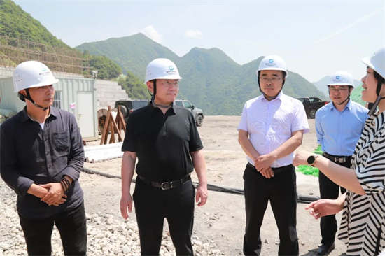 唐文辉带队调研矿山建设、安全生产、生态环保等工作